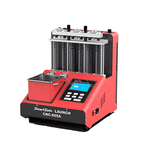 EQUIPAMENTO PARA TESTE E LIMPEZA DE BICO INJETOR GDi CNC 605A LAUNCH/SMARTSAFE