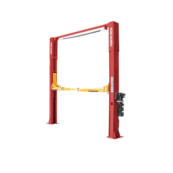 ELEVADOR HIDRAULICO FORTA TECH ELEVA EP452 PÓRTICO 2 DESTRAV. 4.5 TON VERMELHO